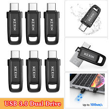 Portable Mini 32GB USB 3.0 Dual Flash Drive Type C Storage U Disk Pen Drive LOT picture
