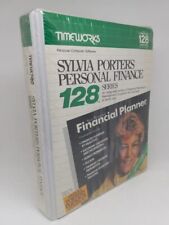 Commodore 128 Sylvia Porter's Personal Finance Series Timeworks 1984 Brand New picture