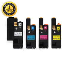 Compatible Dell E525w Toner Cartridge 4PK: 1 Black 1 Cyan 1 Magenta 1 Yellow picture