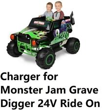 🔥ac power supply battery Charger For Monster Jam Grave Digger 24V Ride On picture