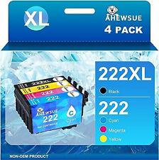 4PK T222 XL 222XL Compatible Ink Cartridge Replacement for Epson XP-5200 WF-2960 picture