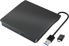 2024 External CD DVD RW Drive USB 3.0 Writer Burner Player Black For Laptop PC picture