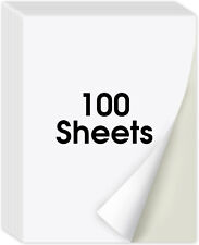 Koala Sticker Paper for Inkjet + Laser Printers 100 Full Sheets Shipping Label picture