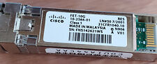 Lot of 22 Genuine Cisco SFPs FET-10G, GLC-SX-MM COM  picture