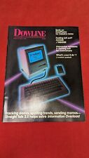 Vintage VTG Computing CompuServe Downline Magazine 1986 March / April RARE picture
