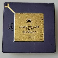 Vintage Rare Motorola XC68030RC33B Processor For Collection or Gold Recovery picture