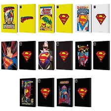 SUPERMAN DC COMICS FAMOUS COMIC BOOK COVERS LEATHER BOOK CASE FOR APPLE iPAD picture