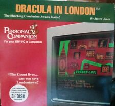DRACULA IN LONDON computer game 1992 MS-DOS IBM 3.5