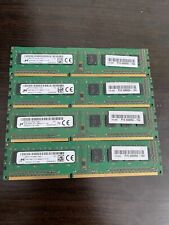 MICRON TECH 16GB (4x4GB) DDR3-12800U, TESTED picture