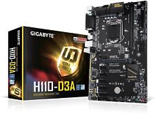GIGABYTE GA-H110-D3A (rev. 1.0) LGA 1151 Intel H110 SATA 6Gb/s USB 3.1 ATX Intel picture