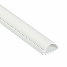D-Line Cable Raceway On-Wall Cord Cover White | 39  Assorted Sizes , Colors  picture