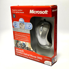 Microsoft Comfort Optical Mouse 3000 **BRAND NEW** magnifier, tilt wheel picture