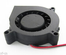 50pcs Brushless DC Cooling Blower Fan 60mm 6015 60x60x15mm 5V 12V 24V 2pin/2wire picture