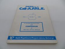PEEKing At Call A.P.P.L.E Vol 3 1980 Articles vintage Apple computer book manual picture