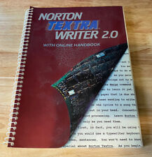 Norton Texted Writer 2.0 Manual - 1989 picture