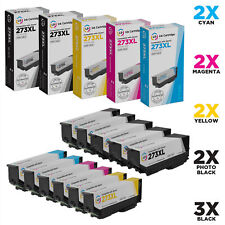 LD Remanufactured Epson 273XL Set of 11 HY Ink Cartridges: 3BK, 2C, 2M, 2Y, 2PBK picture