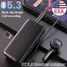 US Bluetooth 5.3 Audio Receiver Wireless 3.5mm Jack Adapter AUX Noise Reduction picture