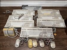 Vintage Lot of Sun Micro Sparc Ultra Computer Keyboards 5 5c 6 Mouse Speaker Box picture