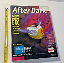 Vtg 1996 Berkeley Systems After Dark Screen Saver Version 4.0 CD w/ User Manual picture