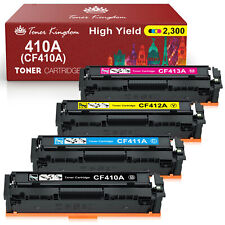4-Pk CF410A Toner Set for HP Color LaserJet Pro M477 M477FDW M477FNW M477FDN MFP picture
