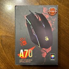 BLOODY A70 LIGHT STRIKE NEON OPTICAL SWITCH RGB GAMING MOUSE POWERED BY A4TECH picture