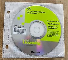 Microsoft Office v. X for Mac Volume License picture
