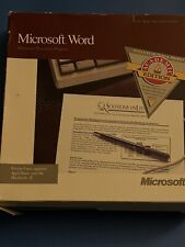 Vintage 1987 Microsoft Word 3.0 & For the Macintosh - 3.5