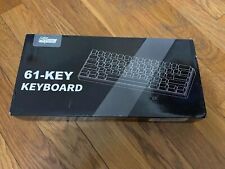 RK Royal Kludge RK61 Mechanical Keyboard Black Wired Brand New RGB picture