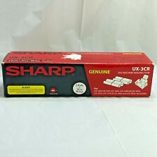 Genuine Sharp UX-3CR Thermal Transfer Ribbon for Fax UX300 305 460 –2 Rolls– NEW picture