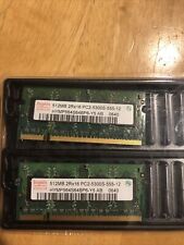 (2)Hynix 512MB 2Rx16  PC2-5300S-555-12 Laptop Computer Ram Memory -FREE SHIPPING picture