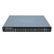 Cisco SG350X-48MP-K9 48-Port Gigabit PoE Stackable Managed Switch picture