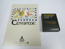 Centipede Computer Game Cartridge & Manual 1982 Atari CXL4020 for 400/800/XL/XE picture