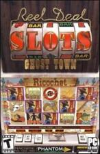 Reel Deal Slots: Ghost Town PC CD wild west western themed slot machine game picture