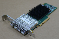 Emulex LPe31004-M6-EIO 4-Port 16Gb FC PCIe HBA w/SFP's  IBM 00WY983  Full Height picture