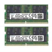 32GB (2x 16GB) Samsung DDR5 5600MHz PC5-44800 SODIMM Memory Ram M425R4GA3BB0-CWM picture