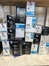 Lot Of 18 Hp Ink Toner picture