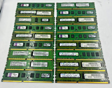 SERVER RAM - MIX *LOT OF 30* 4GB 2RX8/1RX8 PC3/L - 10600R/12800R/10600E / TESTED picture