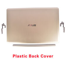 New Gold LCD Back Cover+Hinges+Hinge Cover for Asus VivoBook S510 X510 X510U UA picture