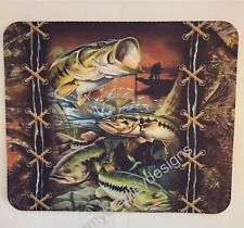 Handmade Custom  Fishing mousepad picture
