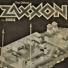 Zaxxon SEGA 2600 manual only Atari 400/800 1983 Datasoft Vintage Video Game  picture