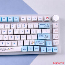 Cinnamoroll Theme Key Cap Cute PBT Keycaps XDA Height For Cherry MX keyboard picture