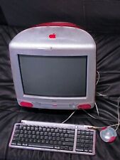 Apple IMac G3 Clear Strawberry Pink PC Computer W/ Mouse Keyboard picture