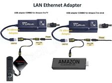 LAN Ethernet Adapter for AMAZON FIRE TV 3 or STICK GEN 2 or 2 STOP THE BUFFERING picture