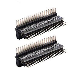 Micro Connectors 40-Pin Gpio 1 To 2 Expansion Board For Raspberry Pi, 2 X 20-P picture