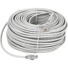 200FT Cat6 PoE IP Camera NVR Ethernet Cable Outdoor/Indoor RJ45 Jacks Cord Wire picture