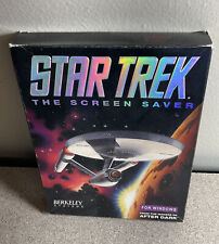 Star Trek The Screen Saver for Windows by Berkley Systems 1992 disks and manual picture