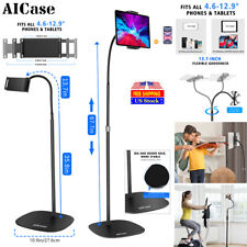 Height Adjust Gooseneck Floor Stand Tablet iPad Kindle Cell Phone Mount Holder picture