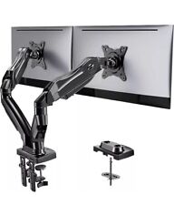 HUANUO Dual Monitor Stand Adjustable Spring Monitor Desk Mount HNDS6 picture