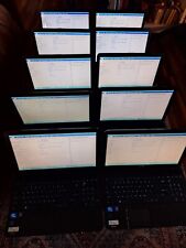 Lot Of  10 Toshiba Satellite  C850 Celeron 1000M @1.8Ghz  4Gb RAM  - No HDD picture