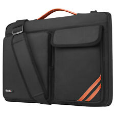 15-inch Laptop Case Briefcase Multi-Pocket Laptop Sleeve Messenger Bag picture